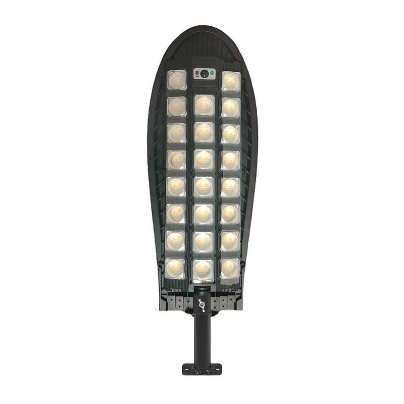 Lampa Solara Stradala W7103A-8 SIKS, Panou Solar, Senzor De Miscare Si Telecomanda, 598 x Led Lampa Solara Stradala W7103A-8 SIKS, Panou Solar, Senzor De Miscare Si Telecomanda, 598 x Led