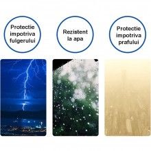 Proiector LED SIKS de Exterior De 15W Cu Panou Solar, Telecomanda Cu Functii Multiple, 108 Led-Uri, IP 67, Incarcare Solara, ... Proiector LED SIKS de Exterior De 15W Cu Panou Solar, Telecomanda Cu Functii Multiple, 108 Led-Uri, IP 67, Incarcare Solara, ...