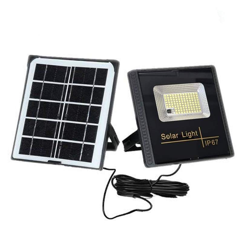 Proiector LED SIKS de Exterior De 15W Cu Panou Solar, Telecomanda Cu Functii Multiple, 108 Led-Uri, IP 67, Incarcare Solara, ... Proiector LED SIKS de Exterior De 15W Cu Panou Solar, Telecomanda Cu Functii Multiple, 108 Led-Uri, IP 67, Incarcare Solara, ...