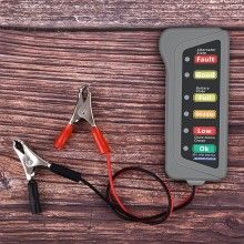 Tester De Alternator Si Baterie/Acumulator Carguard SIKS, Afisare LED, Pentru Autoturisme/Camioane, Tensiune 12V Tester De Alternator Si Baterie/Acumulator Carguard SIKS, Afisare LED, Pentru Autoturisme/Camioane, Tensiune 12V