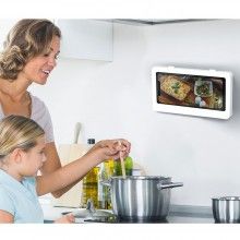 Carcasa Impermeabila SIKS Pentru Telefon Cu Functie Touch Screen Si Sistem Adeziv De Agatare, Alb