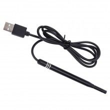 Camera Endoscopica SIKS Pentru Inspecite Ureche, Nas, Piele, 6 LED, Incarcare USB, Cu Dipslay Inclus de 4,3 Inch Si Accesorii...