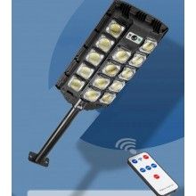 Lampa Solara EDAR, Panou Solar, Stradal, Senzor De Miscare, Telecomanda, 14 x Led COB Lampa Solara EDAR, Panou Solar, Stradal, Senzor De Miscare, Telecomanda, 14 x Led COB
