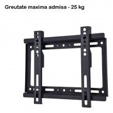 Suport TV LCD SIKS, Reglabil Capacitate Maxima 25 kg, 14-42 inch, Kit Instalare Inclus, Negru Suport TV LCD SIKS, Reglabil Capacitate Maxima 25 kg, 14-42 inch, Kit Instalare Inclus, Negru
