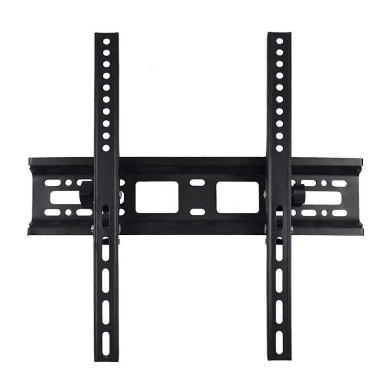 Suport TV Reglabil HT002 SIKS, Capacitate Maxima 30 kg, 32-55 inch, Unghi Maxim Inclinatie 15°, Kit Instalare Inclus, Negru