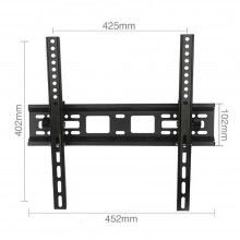 Suport TV Reglabil HT002 SIKS, Capacitate Maxima 30 kg, 32-55 inch, Unghi Maxim Inclinatie 15°, Kit Instalare Inclus, Negru