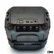 Boxa Bluetooth SIKS cu Acumulator, 6.5 Inch, Radio FM, Suport MP3, USB si Card TF, GTS1191, Negru
