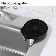 Dispozitiv SIKS Pentru Clatire Pahare, Kit Spalare Rapida Sub Jet Presiune Apa, Rinser Cu 5 Orificii De Pulverizare, ABS/Cupr...