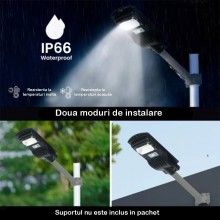 Lampa Solara Stradala SIKS, JTG50G, 50W, 48 Led- uri, cu Telecomanda Lampa Solara Stradala SIKS, JTG50G, 50W, 48 Led- uri, cu Telecomanda