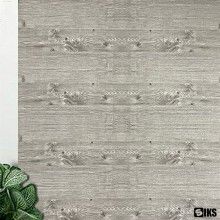 Tapet 3D Autoadeziv SIKS, Model Lemn in Relief, Gri, Design Modern, Rezistent la Apa, Usor de Curatat, Dimensiuni 77x70cm