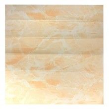Tapet 3D Autoadeziv SIKS, Model Lemn in Relief, Pastel Orange, Design Modern, Rezistent la Apa, Usor de Curatat, Dimensiuni 7...