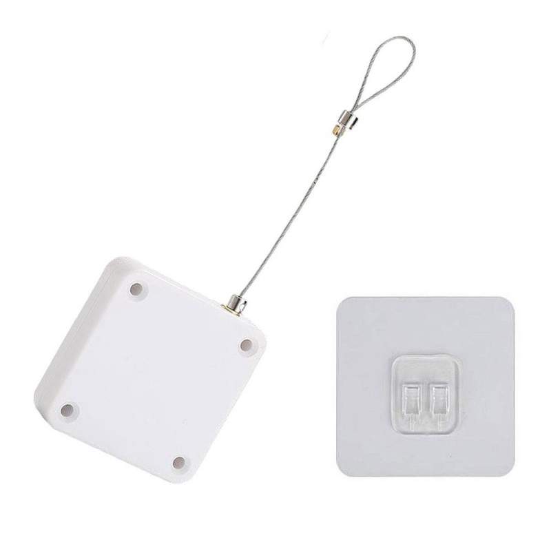 Inchizator automat SIKS, Franghie de Otel P12, Pentru Usi, Ferestre, Putere 1200N, Alb