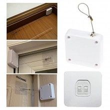 Inchizator automat SIKS, Franghie de Otel P12, Pentru Usi, Ferestre, Putere 1200N, Alb