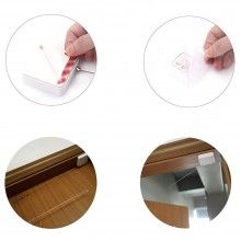 Inchizator automat SIKS, Franghie de Otel P12, Pentru Usi, Ferestre, Putere 1200N, Alb