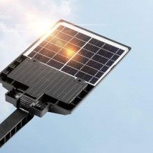 Lampa Solara Stradala W789A2 SIKS, Cu 4 Casete, Stalp Solar De Exterior, 40W Lampa Solara Stradala W789A2 SIKS, Cu 4 Casete, Stalp Solar De Exterior, 40W