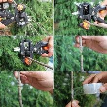 Cleste pentru Altoit SIKS, Banda si Lame incluse, Ideal pentru Gradina, Plante, Negru/Portocaliu Cleste pentru Altoit SIKS, Banda si Lame incluse, Ideal pentru Gradina, Plante, Negru/Portocaliu