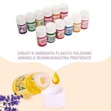 Set 12 x 3ml Uleiuri Parfumate SIKS Pentru Umidificator si SPA, Diverse Arome Set 12 x 3ml Uleiuri Parfumate SIKS Pentru Umidificator si SPA, Diverse Arome