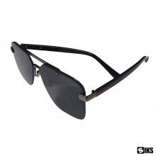 Ochelari De Soare Polarizati M25 SIKS, Negru, Retro, De Condus, Toc Cadou