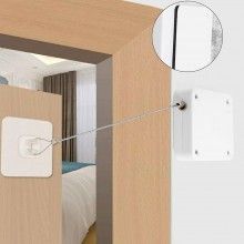 Inchizator Automat EDAR pentru Usi, Ferestre, Franghie de Otel 1,2 m, Putere 1200N, Banda Dublu Adeziva Preaplicata, Culoare Alb Inchizator Automat EDAR pentru Usi, Ferestre, Franghie de Otel 1,2 m, Putere 1200N, Banda Dublu Adeziva Preaplicata, Culoare Alb