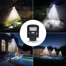 Lampa Solara Stradala EDAR Model JTG50G, Control de la Distanta cu Telecomanda, Panoul Solar, 50W, 48 LED-uri, Negru Lampa Solara Stradala EDAR Model JTG50G, Control de la Distanta cu Telecomanda, Panoul Solar, 50W, 48 LED-uri, Negru