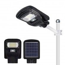 Lampa Solara Stradala EDAR Model JTG50G, Control de la Distanta cu Telecomanda, Panoul Solar, 50W, 48 LED-uri, Negru Lampa Solara Stradala EDAR Model JTG50G, Control de la Distanta cu Telecomanda, Panoul Solar, 50W, 48 LED-uri, Negru