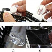 Parasolar Auto Retractabil SIKS, Universal, Pliabil, Pentru Masina, Jaluzea Laterala Fereastra, Parbriz, Protectie UV, 38 cm ... Parasolar Auto Retractabil SIKS, Universal, Pliabil, Pentru Masina, Jaluzea Laterala Fereastra, Parbriz, Protectie UV, 38 cm ...