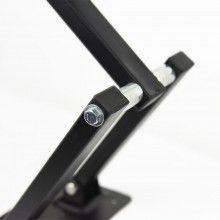 Suport TV De Perete HDL-117B-2 SIKS, Cu Doua Brate, Reglabil 14-55 Inch, Maxim 50 Kg, Negru