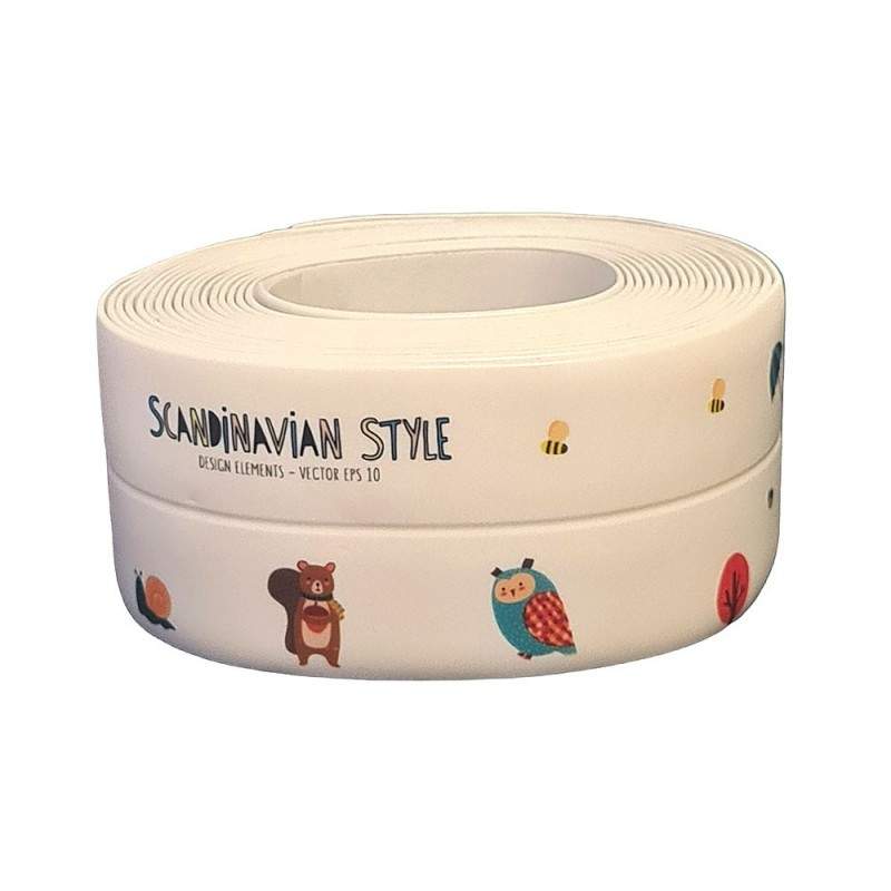 Banda Adeziva Antistropi SIKS, Rezistenta, Usor De Curatat, 3.2 M, Scandinavian Style