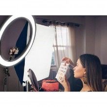 Lampa Circulara SIKS® 12 Inch cu Telecomanda pe Fir 162 de LED-uri, Conexiune USB