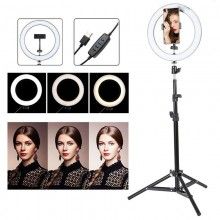 Lampa Circulara Profesionala cu Lumini SIKS Led Ring Light Cu 10 Trepte De Intensitate Led, 3 Tipuri De Lumina, Ideala pentru... Lampa Circulara Profesionala cu Lumini SIKS Led Ring Light Cu 10 Trepte De Intensitate Led, 3 Tipuri De Lumina, Ideala pentru...