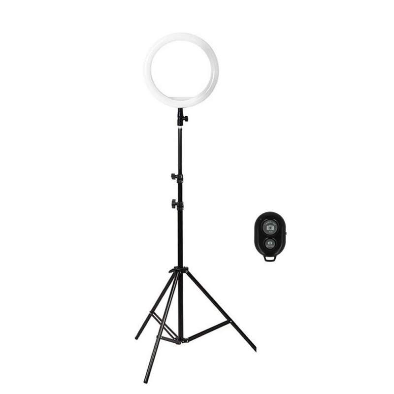 Lampa Circulara cu LED pentru Fotografii SIKS, 120 LED-uri, Conectivitate USB, Trepied, 10 inch, Telecomanda Selfie Inclusa, ... Lampa Circulara cu LED pentru Fotografii SIKS, 120 LED-uri, Conectivitate USB, Trepied, 10 inch, Telecomanda Selfie Inclusa, ...