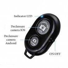 Lampa Circulara cu LED EDAR, 180 LED-uri, 12 inch, Telecomanda Selfie Inclusa, Trepied, Ideala pentru Fotografii, Clipuri Vid...