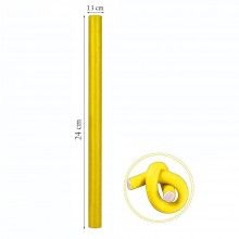 Set Bigudiuri Flexibile EDAR pentru Par, Galben, 10 Bucati, Numarul 4