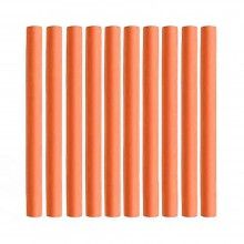 Set Bigudiuri Flexibile EDAR pentru Par, Portocaliu, 10 Bucati, Numarul 1