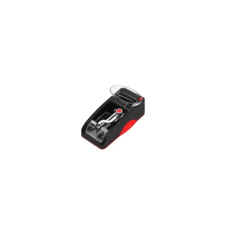 Masina electrica EDAR de facut tigari, 3W, negru cu rosu Masina electrica EDAR de facut tigari, 3W, negru cu rosu