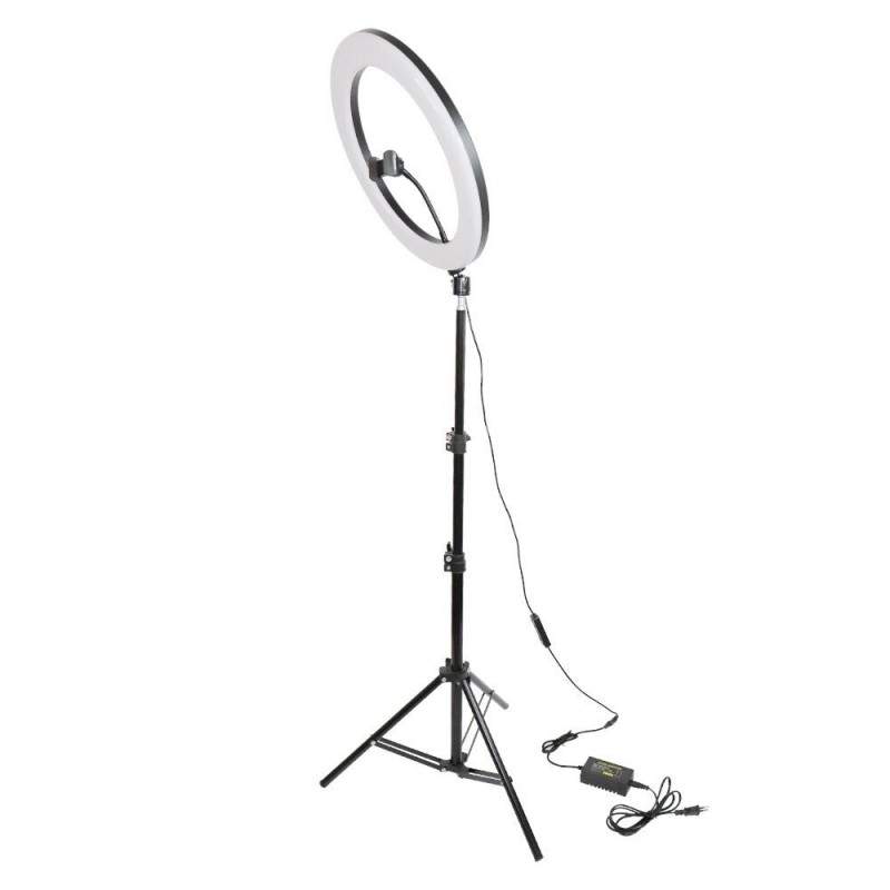 Lampa Circulara Profesionala EDAR cu LED pentru Fotografii, Clipuri Video, 14 inch, 220 LED-uri, Conexiune USB, Nivel Luminoz... Lampa Circulara Profesionala EDAR cu LED pentru Fotografii, Clipuri Video, 14 inch, 220 LED-uri, Conexiune USB, Nivel Luminoz...