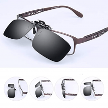 Lentile Pentru Ochelari CLIPS ON EDAR, Polarizate, Ideale Pentru Condus Ziua, Negru Lentile Pentru Ochelari CLIPS ON EDAR, Polarizate, Ideale Pentru Condus Ziua, Negru