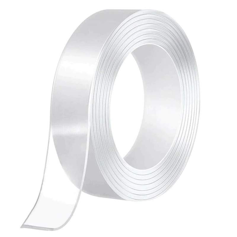 Banda Dublu Adeziva EDAR, cu Tehnologie Nano, Izolanta, Impermeabila, Latime 2cm x Lungime 3M, Transparenta Banda Dublu Adeziva EDAR, cu Tehnologie Nano, Izolanta, Impermeabila, Latime 2cm x Lungime 3M, Transparenta
