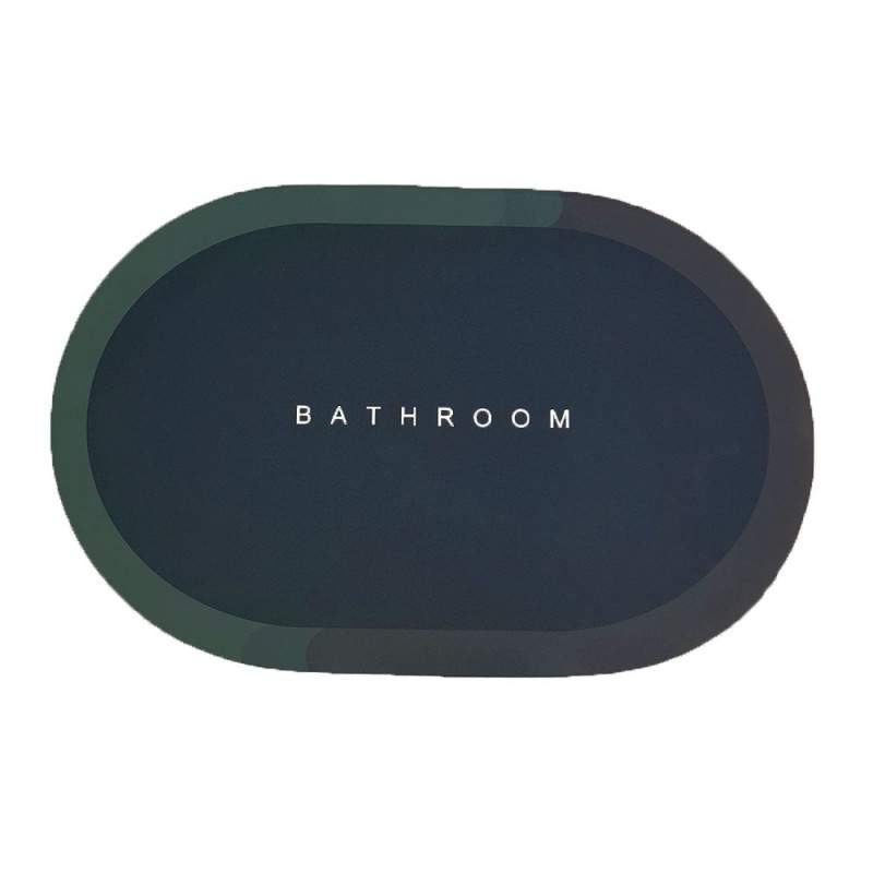 Covor de Baie Antiderapant SIKS, Model „ Bathroom ”, Oval, 57 x 38 cm, Bleumarine Covor de Baie Antiderapant SIKS, Model „ Bathroom ”, Oval, 57 x 38 cm, Bleumarine