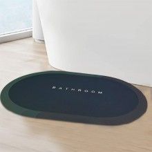 Covor de Baie Antiderapant SIKS, Model „ Bathroom ”, Oval, 57 x 38 cm, Bleumarine Covor de Baie Antiderapant SIKS, Model „ Bathroom ”, Oval, 57 x 38 cm, Bleumarine