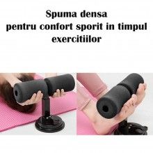 Aparat Fitness WTD1002 SIKS, Suport Picioare Abdomene / Flotari, Portabil, Negru
