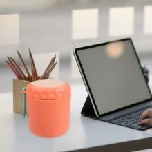 Caserola Termica SIKS Pentru Supa, Lingura Inclusa, Din Otel Inoxidabil, 430 Ml, Mini Termos Pentru Pranz, Portocaliu Caserola Termica SIKS Pentru Supa, Lingura Inclusa, Din Otel Inoxidabil, 430 Ml, Mini Termos Pentru Pranz, Portocaliu