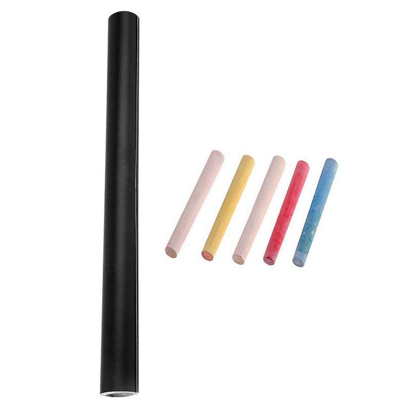 Tabla Scolara SIKS Sub Forma De Autocolant Pentru Scris Cu Creta, 45 X 100 cm, Negru Tabla Scolara SIKS Sub Forma De Autocolant Pentru Scris Cu Creta, 45 X 100 cm, Negru