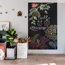 Tabla Scolara SIKS Sub Forma De Autocolant Pentru Scris Cu Creta, 45 X 100 cm, Negru Tabla Scolara SIKS Sub Forma De Autocolant Pentru Scris Cu Creta, 45 X 100 cm, Negru