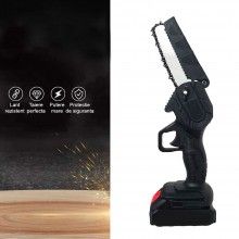 Mini Fierastrau Electric Portabil De Mana SIKS, Cu Lant, Mini Drujba Cu Acumulator, Cu Protectie Lant, 6 Inch, 24V, 2 Baterii... Mini Fierastrau Electric Portabil De Mana SIKS, Cu Lant, Mini Drujba Cu Acumulator, Cu Protectie Lant, 6 Inch, 24V, 2 Baterii...