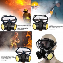 Set Ochelari Si Masca De Protectie EDAR, 2 Filtre De Carbon Activ, Anti-Praf Si Vapori Anti-Poluare, Negru Set Ochelari Si Masca De Protectie EDAR, 2 Filtre De Carbon Activ, Anti-Praf Si Vapori Anti-Poluare, Negru