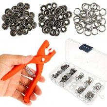 Set Cleste Pentru Capsat SIKS, Cutie Pentru Depozitarea Capselor Si Capse, Aparat Pentru Fixare Capse