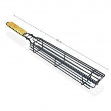 Grill Pentru Frigarui SIKS, Legume, Gratar Mobil, Maner Lemn, Negru Grill Pentru Frigarui SIKS, Legume, Gratar Mobil, Maner Lemn, Negru