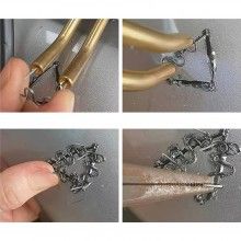 Pistol Pentru Lipit si Sudat Plastic SIKS, Reparare Fisuri, Capse Si Trusa pentru Transport Incluse, Maner Ergonomic, Culoare... Pistol Pentru Lipit si Sudat Plastic SIKS, Reparare Fisuri, Capse Si Trusa pentru Transport Incluse, Maner Ergonomic, Culoare...