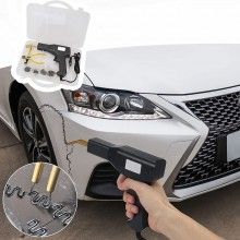 Pistol Pentru Lipit si Sudat Plastic SIKS, Reparare Fisuri, Capse Si Trusa pentru Transport Incluse, Maner Ergonomic, Culoare... Pistol Pentru Lipit si Sudat Plastic SIKS, Reparare Fisuri, Capse Si Trusa pentru Transport Incluse, Maner Ergonomic, Culoare...